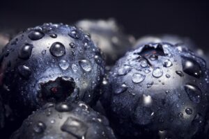 big juicy blueberries
